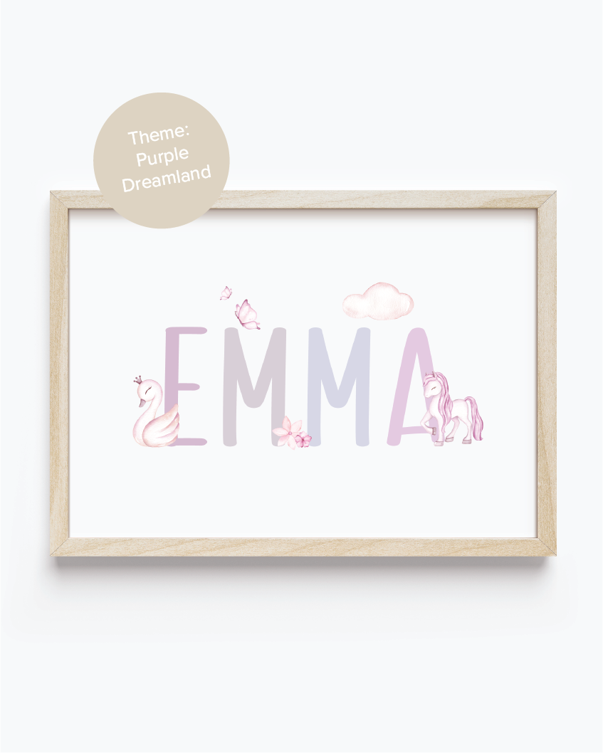 Custom Name Print