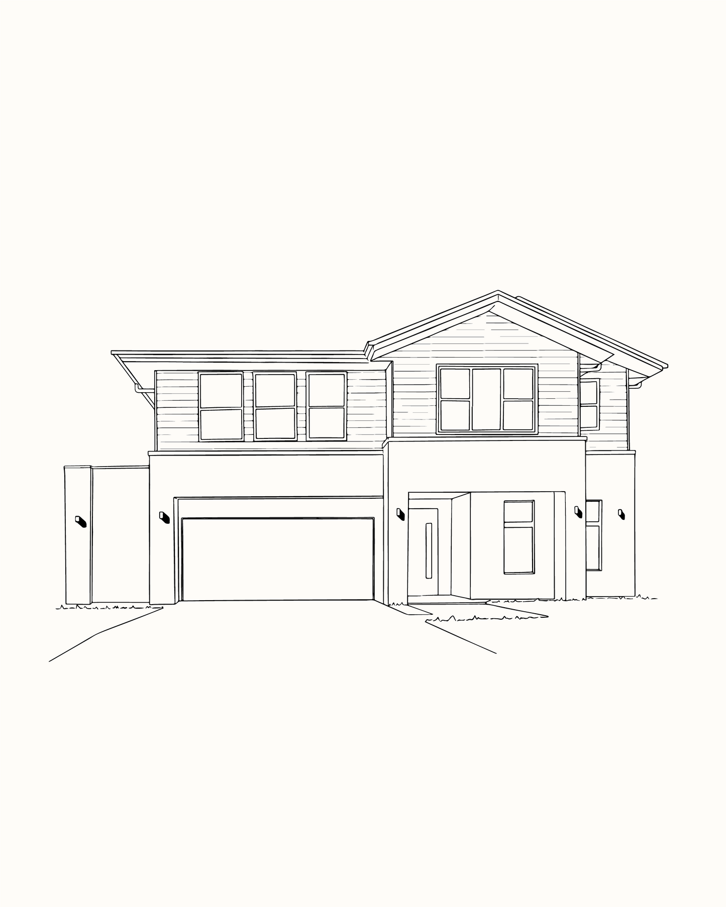 Custom House Portrait