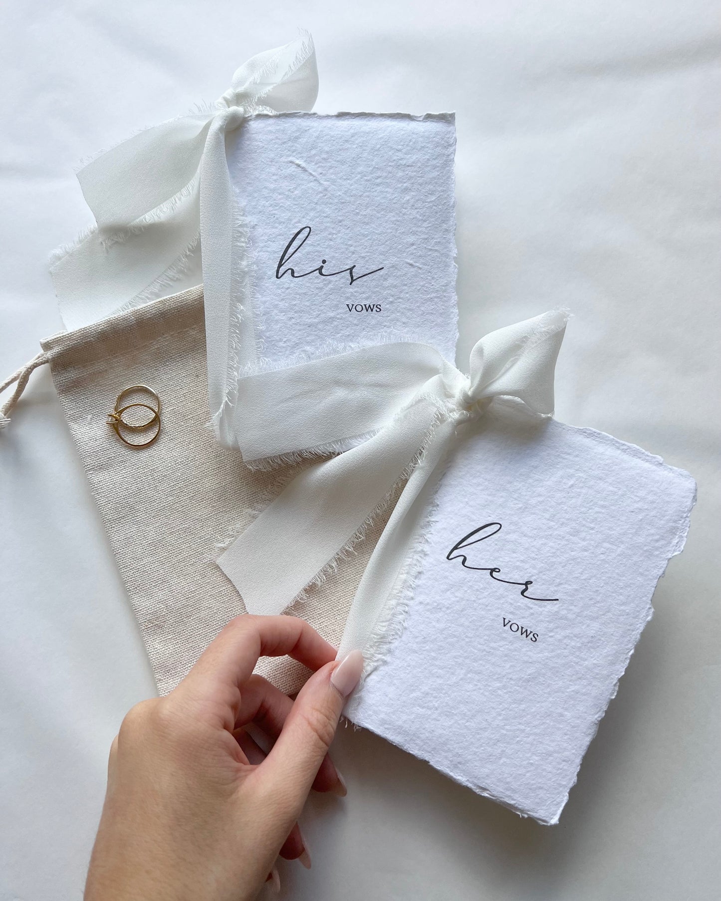 Wedding Vow Booklet Set