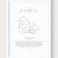 Digital Baby Zodiac Print